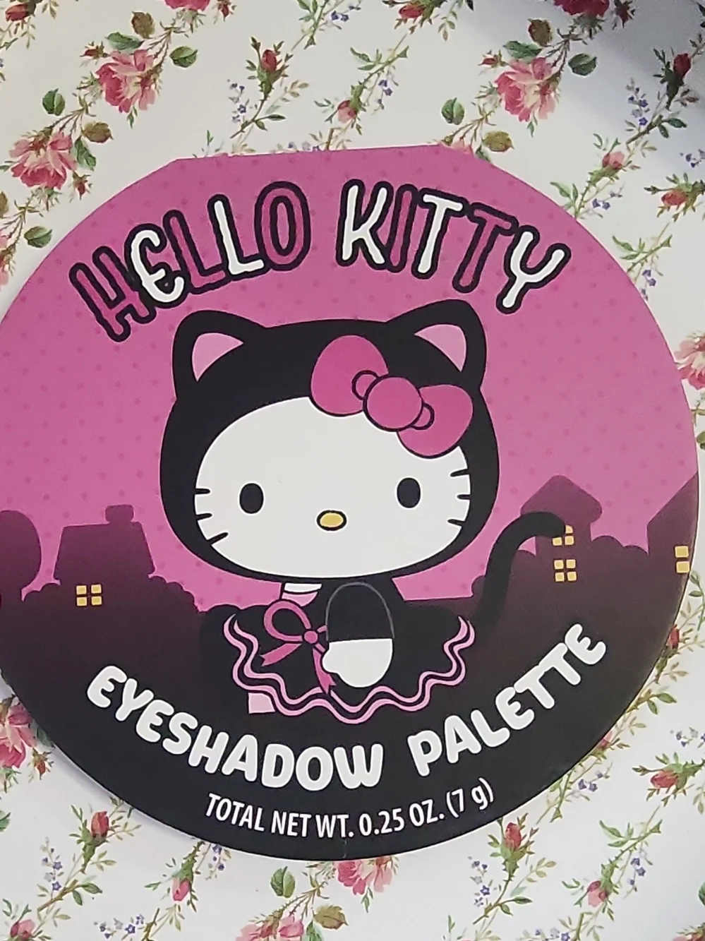 Sanrio Pink Hello Kitty Round 9-Color Eyeshadow Set